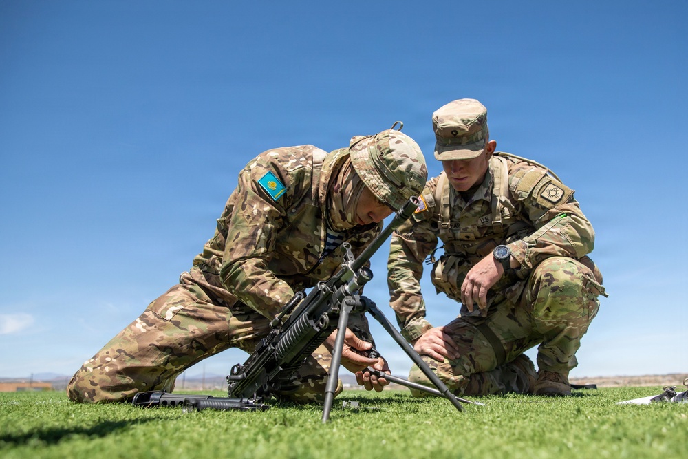 Upholding a Legacy of Partnership: Kazakhstan Soldiers Compete in Region VII Best Warrior Competition