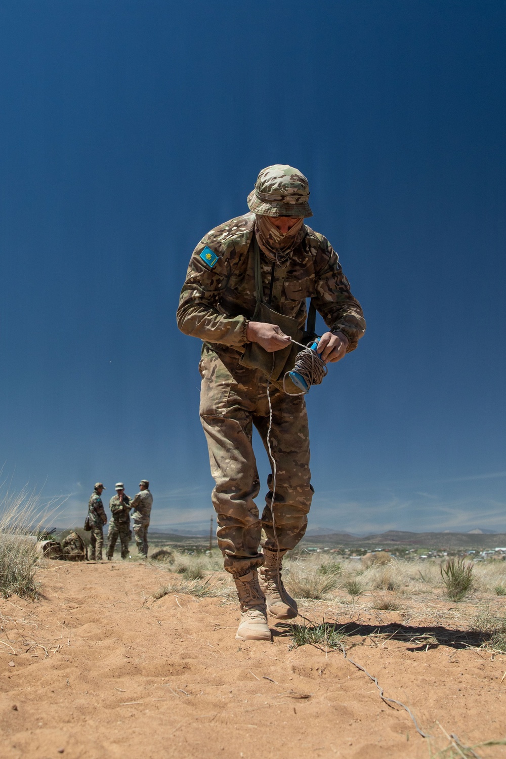 Upholding a Legacy of Partnership: Kazakhstan Soldiers Compete in Region VII Best Warrior Competition