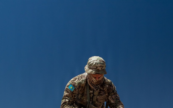 Upholding a Legacy of Partnership: Kazakhstan Soldiers Compete in Region VII Best Warrior Competition