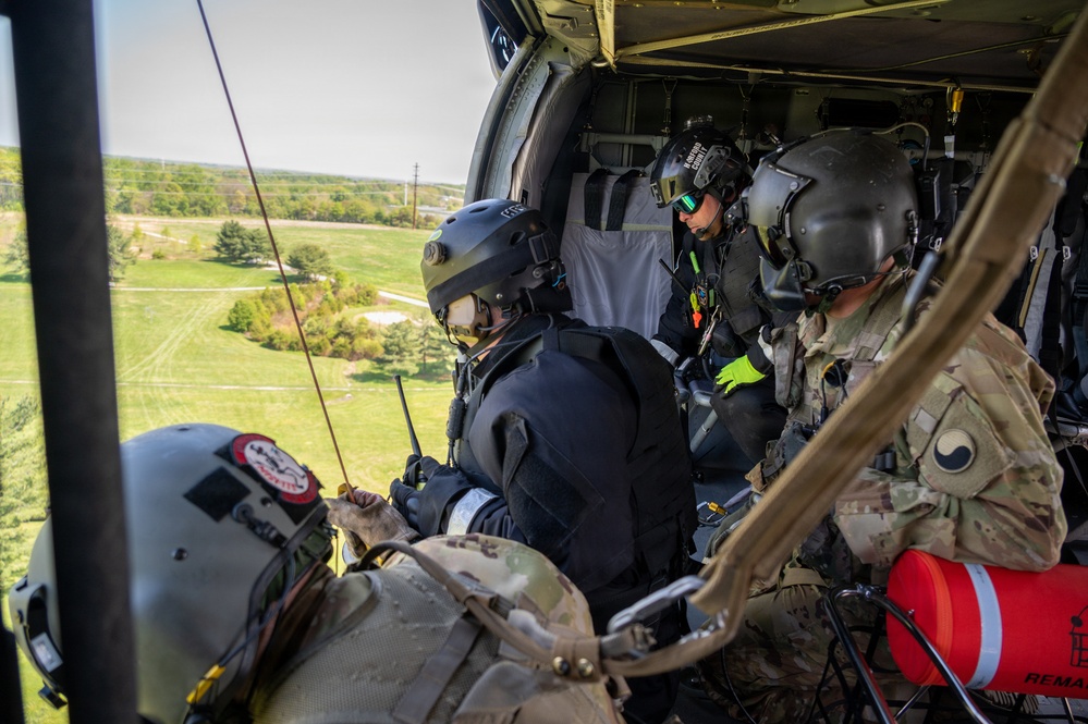 Maryland Guard supports search &amp; rescue exercise with state and local first responders