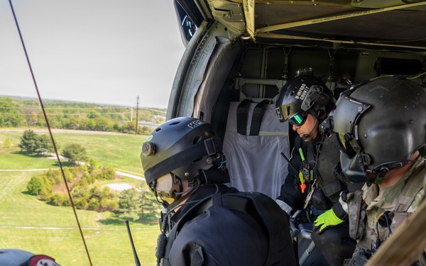 Maryland Guard supports search &amp; rescue exercise with state and local first responders