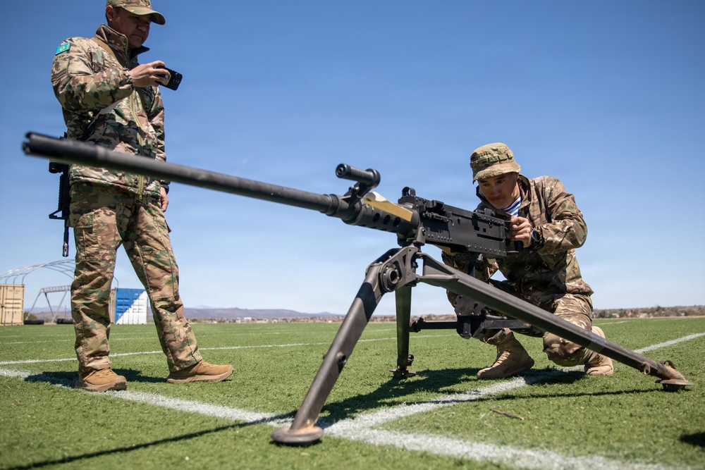 Upholding a Legacy of Partnership: Kazakhstan Soldiers Compete in Region VII Best Warrior Competition