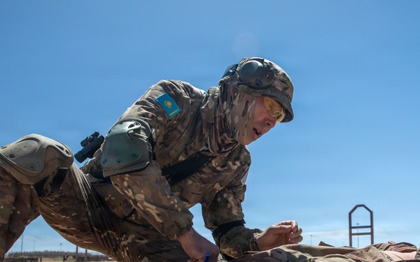 Upholding a Legacy of Partnership: Kazakhstan Soldiers Compete in Region VII Best Warrior Competition