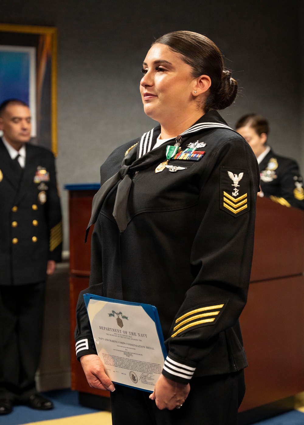CNRC Hosts a Sailor of the Year Banquet