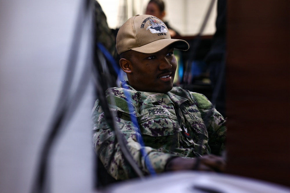 IKE conducts routine operations at Naval Station Norfolk