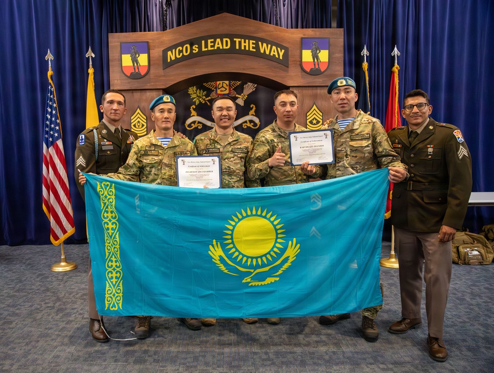 Upholding a Legacy of Partnership: Kazakhstan Soldiers Compete in Region VII Best Warrior Competition