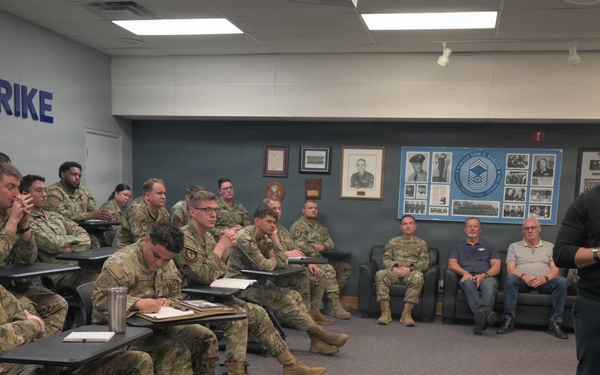 SEAC (Ret.) Ramón "CZ" Colón-López Mentorship Session at Kirtland AFB