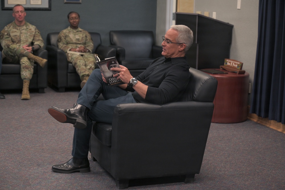 SEAC (Ret.) Ramón "CZ" Colón-López Mentorship Session at Kirtland AFB