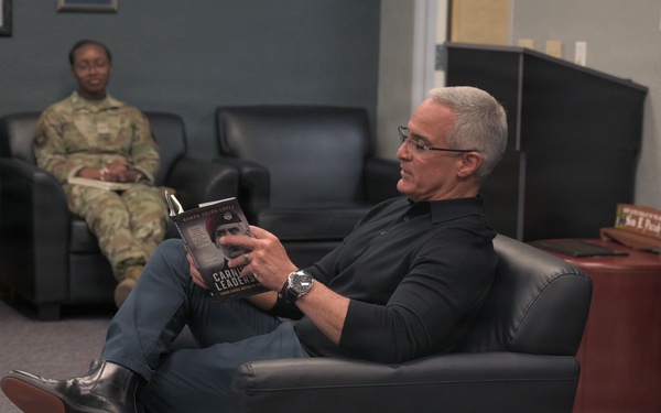 SEAC (Ret.) Ramón "CZ" Colón-López Mentorship Session at Kirtland AFB