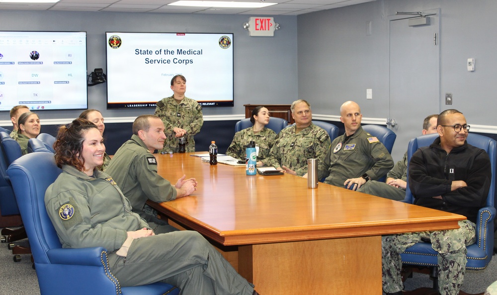 MSC Deputy Chief Capt. Hodapp Leads "State of the Corps" at Patuxent River