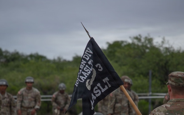 JTF-SB service members complete a 12-mile ruck march during Air Assault training