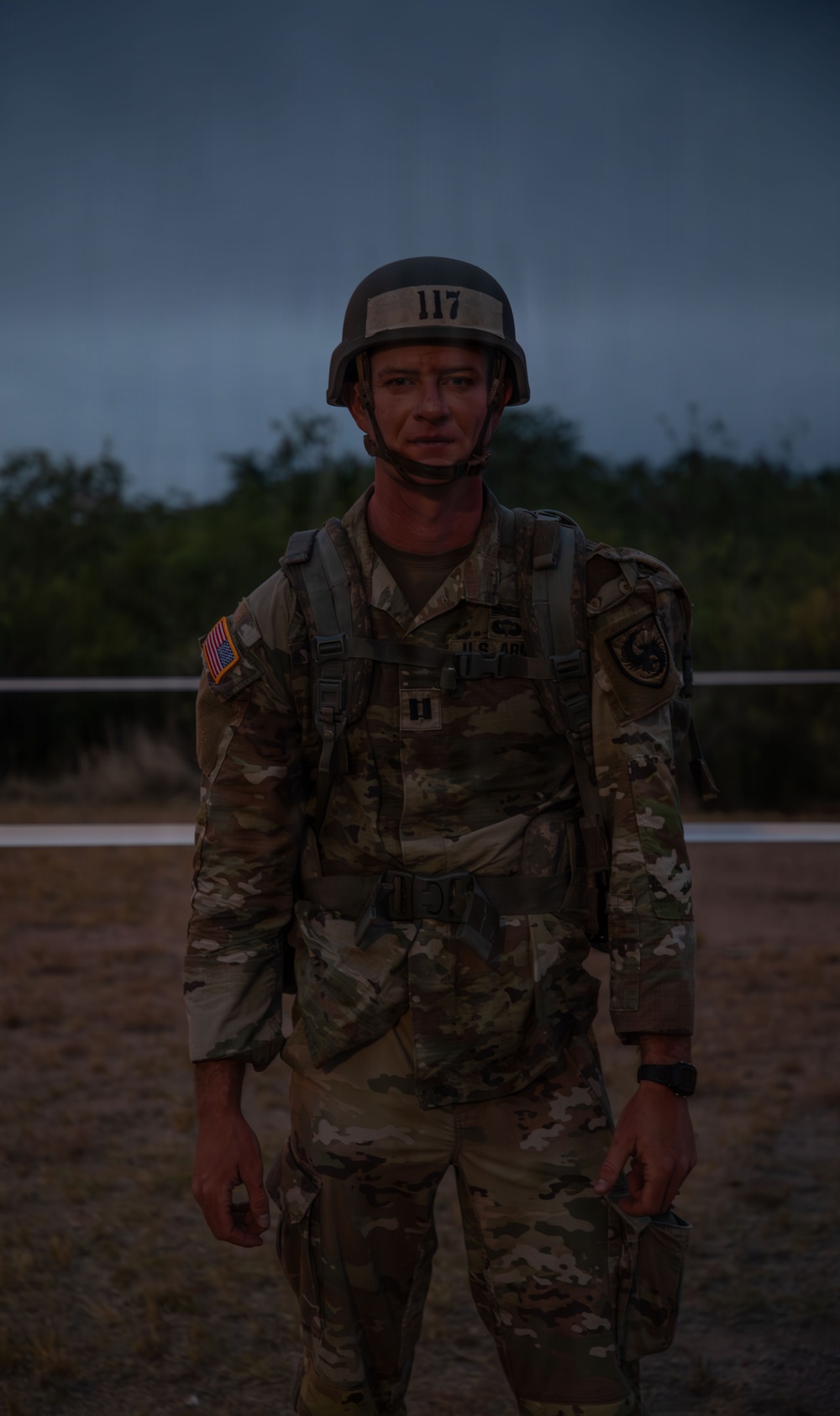 JTF-SB service members complete a 12-mile ruck march during Air Assault training