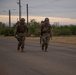 JTF-SB service members complete a 12-mile ruck march during Air Assault training