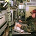 CPE ISW - U.S. Army specialist operates a synthetic aperture radar terminal.