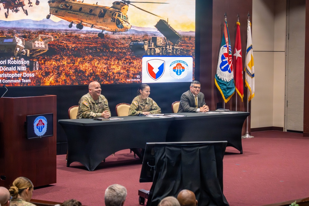 AMCOM town hall highlights operational support, workforce changes and innovation initiatives