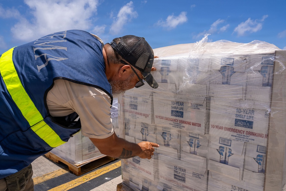 Ten-year Box Water and GSA Restroom Kits in Saipan