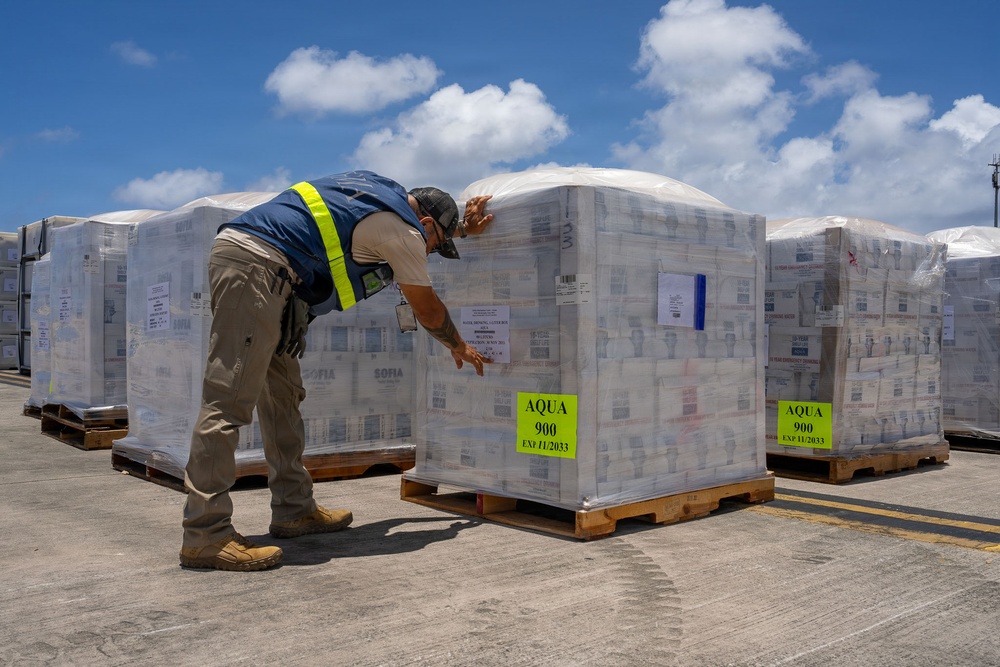 Ten-year Box Water and GSA Restroom Kits in Saipan