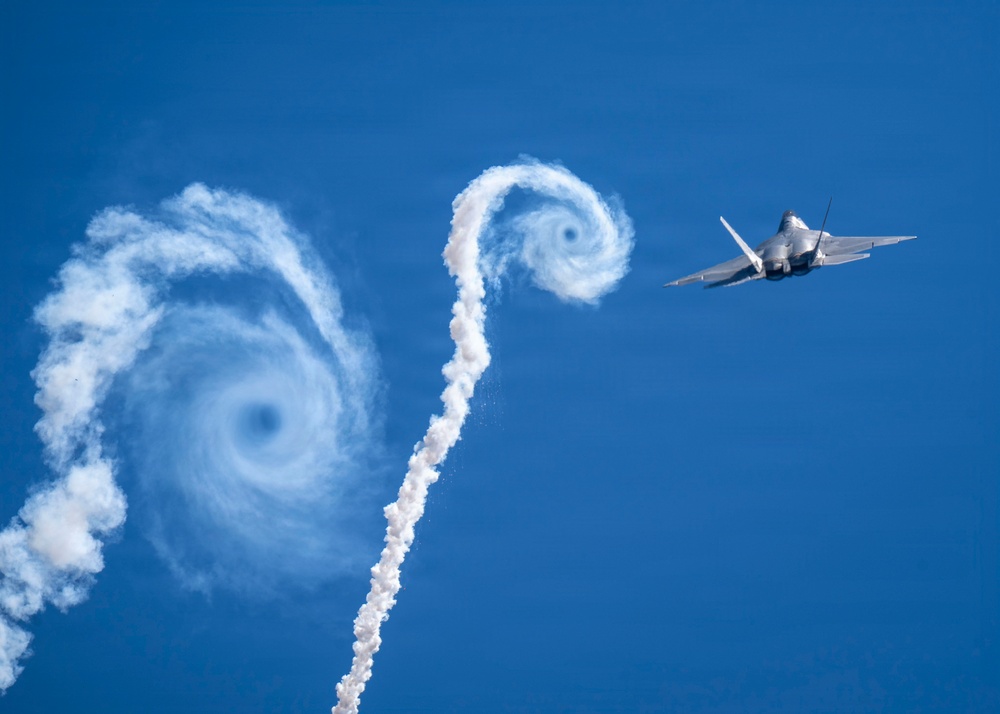 Air Force F-22 Raptor Demonstration at NAS Meridian