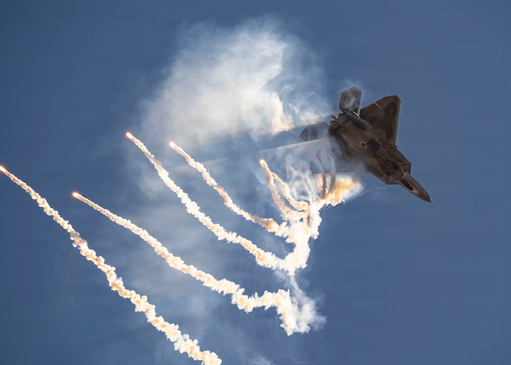 Air Force F-22 Raptor Demonstration at NAS Meridian