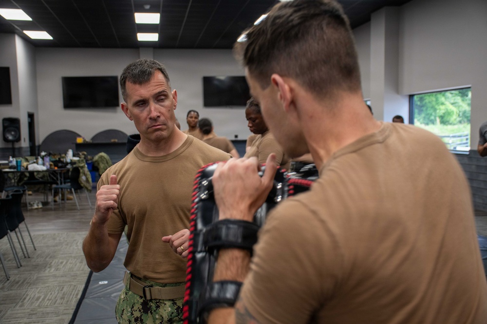 NMFP, NMFL Conduct Combat Skills Training for Expeditionary Medicine Sailors