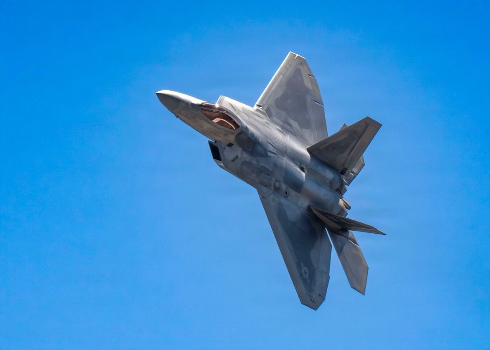 Air Force F-22 Raptor Demonstration at NAS Meridian