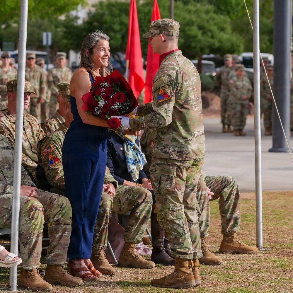 1st AD Command Sgt. Maj. Change of Responsibility Ceremony