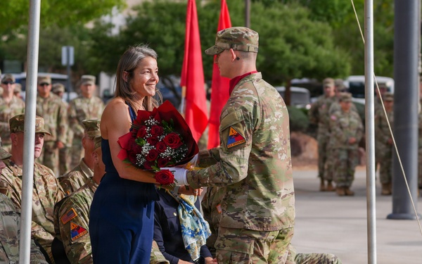 1st AD Command Sgt. Maj. Change of Responsibility Ceremony