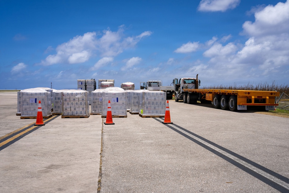 Ten-year Box Water and GSA Restroom Kits in Saipan