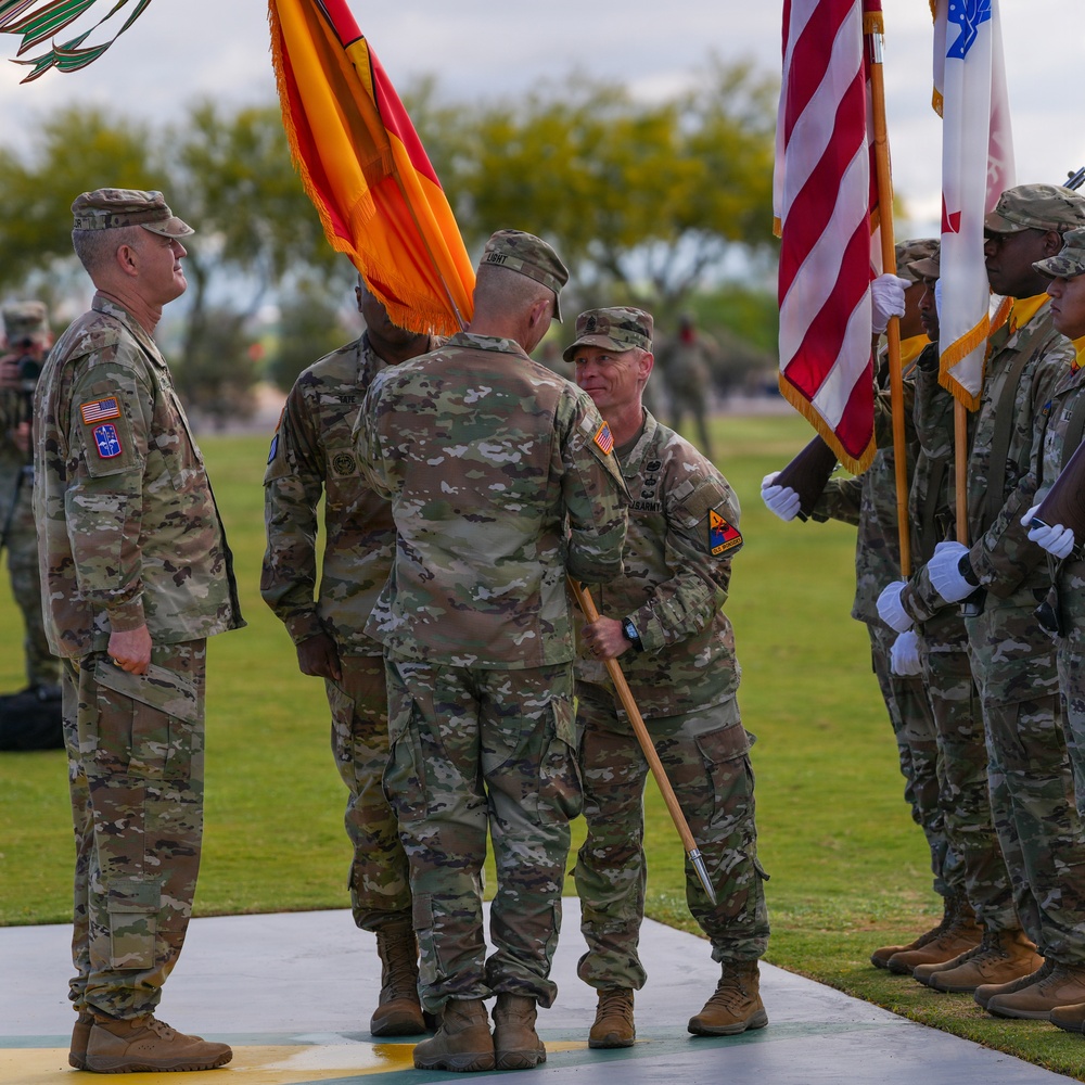 1st AD Command Sgt. Maj. Change of Responsibility Ceremony