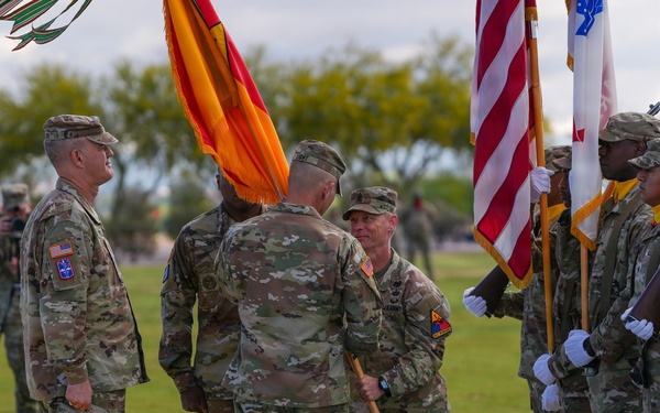1st AD Command Sgt. Maj. Change of Responsibility Ceremony