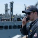 Pinckney Conducts a Replenishment-at-Sea