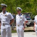 Navy Medicine Readiness and Training Command Annapolis Conducts Dress White Uniform Inspection