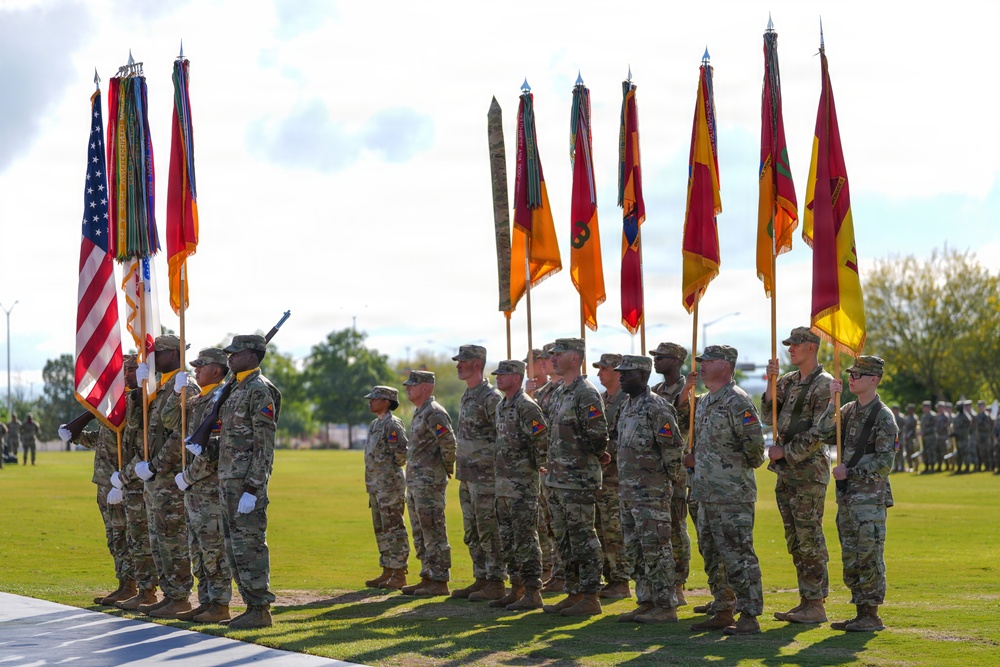 1st AD Command Sgt. Maj. Change of Responsibility Ceremony