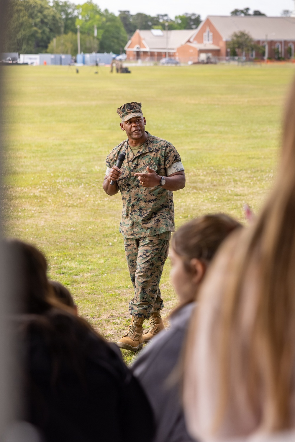 Camp Lejeune Hosts STEM Day for Jacksonville High School and White Oak High School