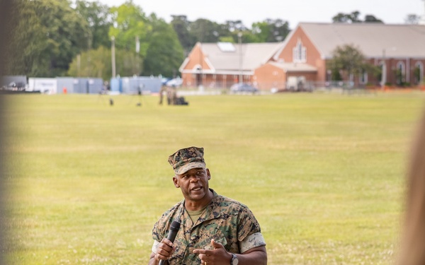 Camp Lejeune Hosts STEM Day for Jacksonville High School and White Oak High School