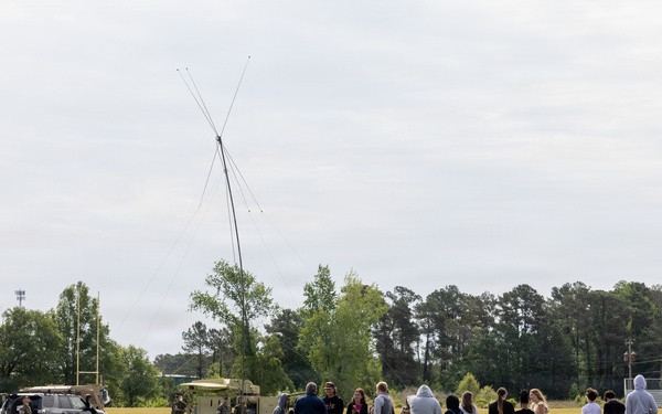 Camp Lejeune Hosts STEM Day for Jacksonville High School and White Oak High School