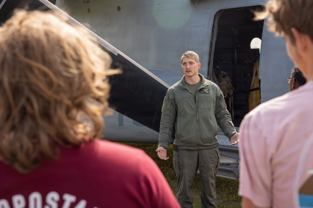 Camp Lejeune Hosts STEM Day for Jacksonville High School and White Oak High School