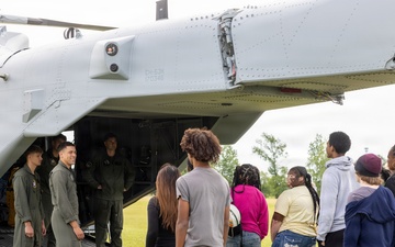 Camp Lejeune Hosts STEM Day for Jacksonville High School and White Oak High School
