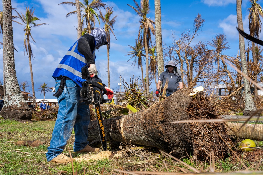 Sinlaku leaves Damage and Debris Across Tinian