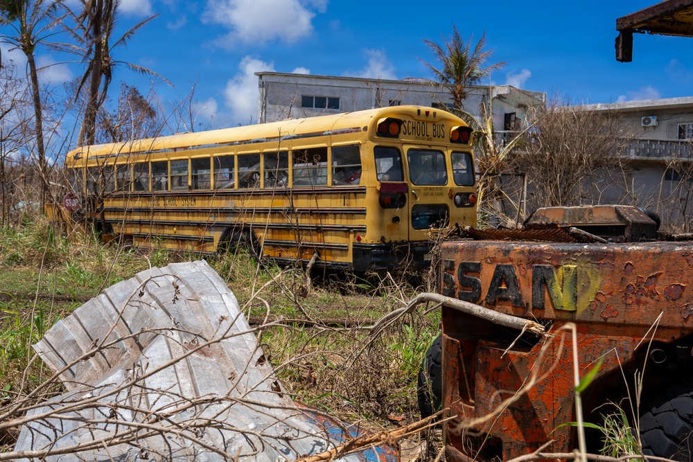 Sinlaku leaves Damage and Debris Across Tinian