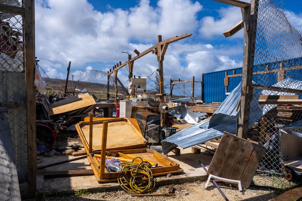 Sinlaku leaves Damage and Debris Across Tinian