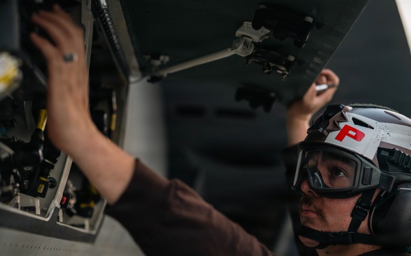 USS Theodore Roosevelt Aircraft Maintenance