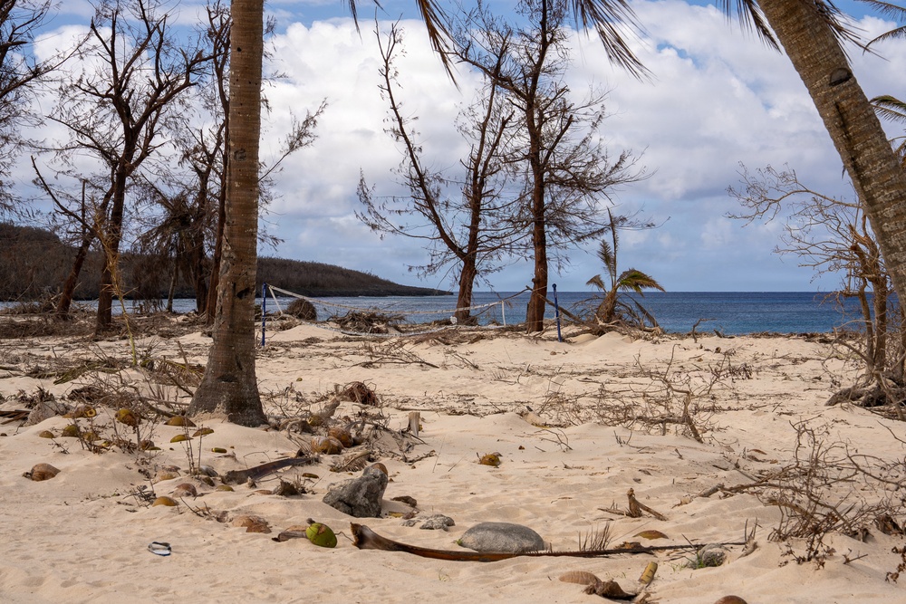 Sinlaku leaves Damage and Debris Across Tinian