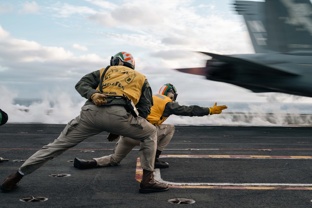 USS Theodore Roosevelt Flight Operations