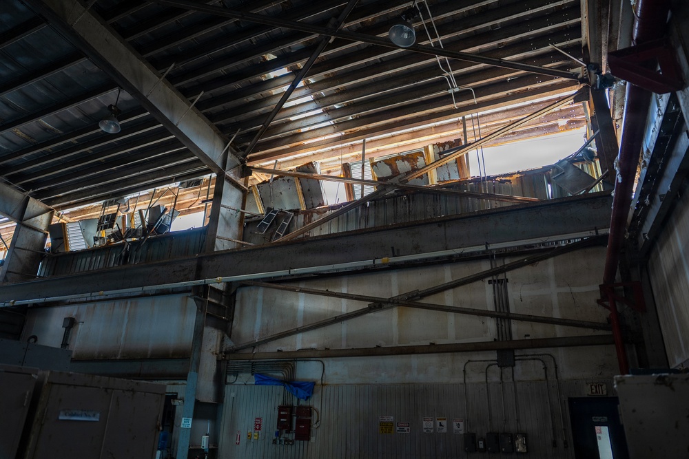 Tinian Power Plant Damaged