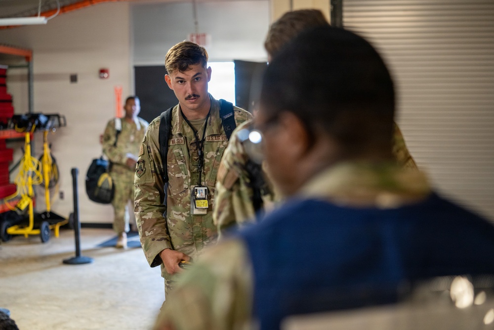 187th Fighter Wing conducts deployment line operations during readiness exercise