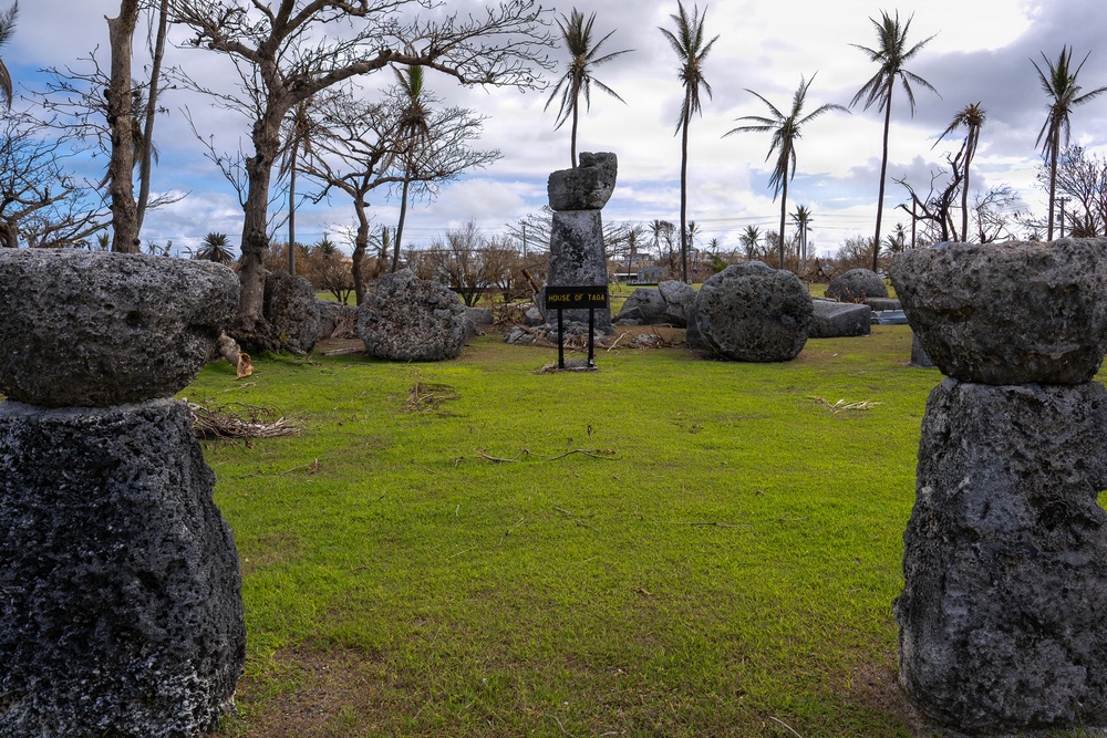 Historical and Cultural Sites Suffer Damage in Tinian Following Sinlaku