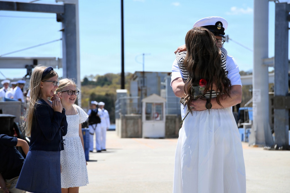 Texas Returns From Deployment