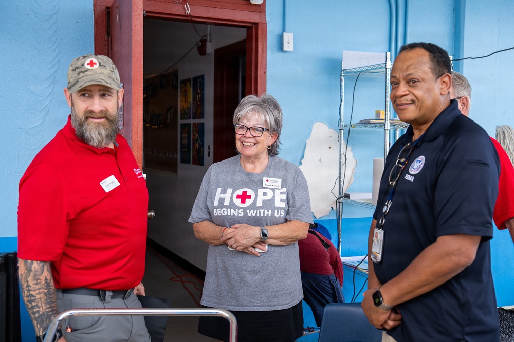 American Red Cross Shelter Opens in Tinian
