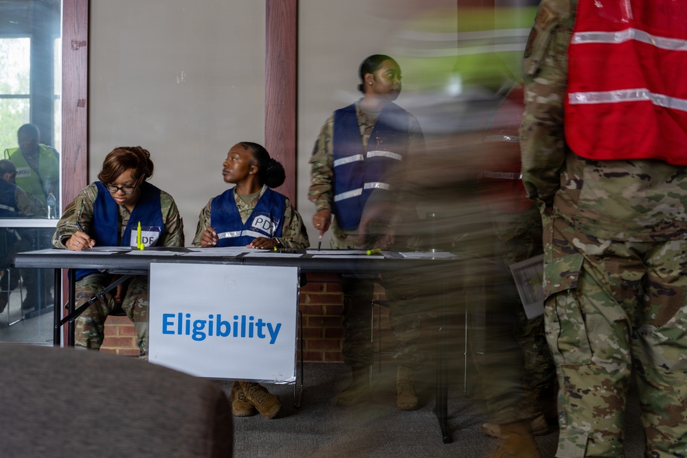 187th Fighter Wing conducts deployment line operations during readiness exercise